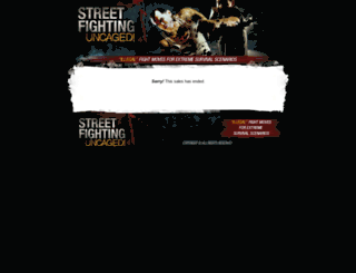 streetfightinguncaged.com screenshot
