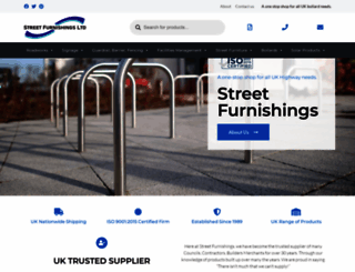 streetfurnishings.co.uk screenshot
