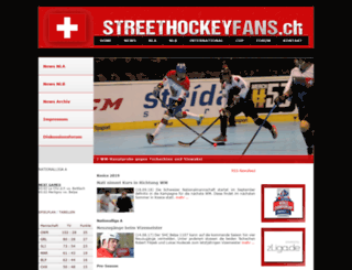 streethockeyfans.zliga.de screenshot