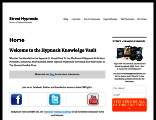 streethypnosis.com screenshot