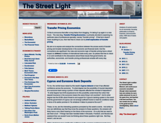 streetlightblog.blogspot.com screenshot