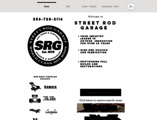 streetrodgarage.com screenshot