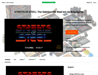 streets-of-steel.projectdomino.com screenshot