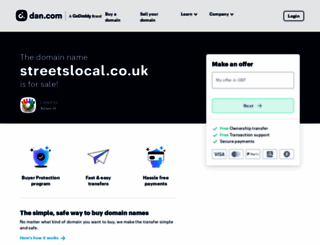 streetslocal.co.uk screenshot