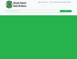 streetsmartautobrokers.com screenshot