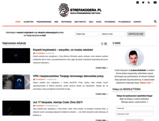 strefakodera.pl screenshot