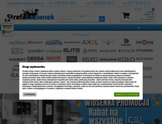 strefalazienek.com.pl screenshot