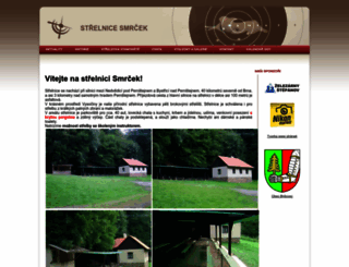strelnice-smrcek.cz screenshot