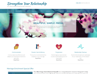 strengthenyourrelationship.com screenshot