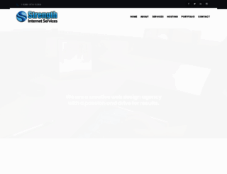 strengthinternet.com screenshot