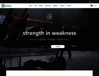 strengthinweakness.org screenshot