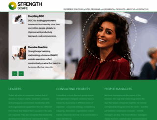 strengthscape.com screenshot