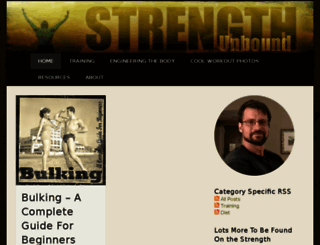 strengthunbound.com screenshot