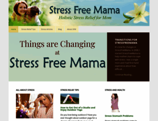 stress-free-mama.com screenshot