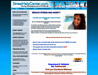 stresshelpcenter.com screenshot