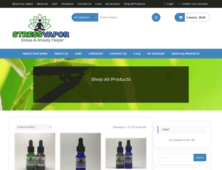 stressvapor.com screenshot