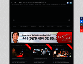 stretch-limousinen-mieten.ch screenshot