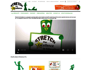 stretchforexcellence.com screenshot