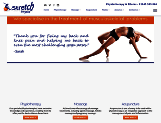 stretchphysio.co.uk screenshot