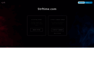 strftime.com screenshot
