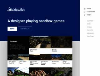 strictoaster.com screenshot