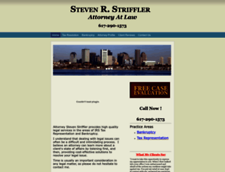 strifflerlaw.com screenshot