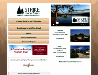 strikelifetributes.com screenshot