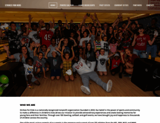 strikes4kids.org screenshot