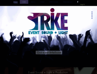 strikesound.com screenshot