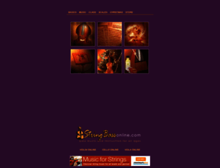 stringbassonline.com screenshot