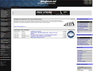 stringforum.net screenshot