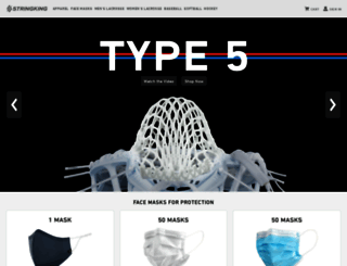 stringkinglacrosse.com screenshot