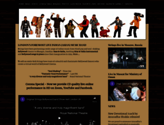 strings-band.com screenshot