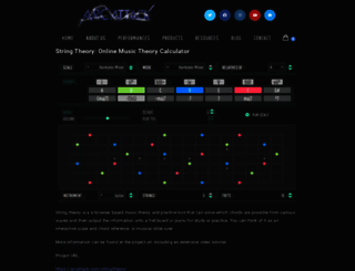 stringtheory.arcattack.com screenshot