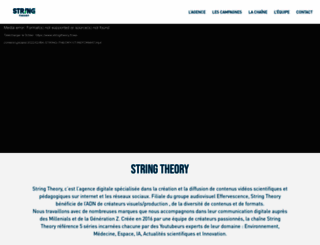 stringtheory.fr screenshot