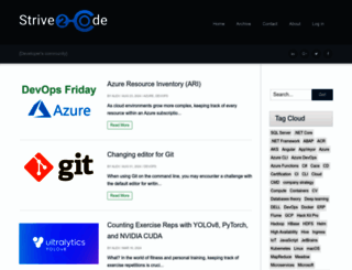 strive2code.net screenshot