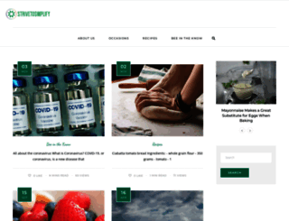 strivetosimplify.com screenshot