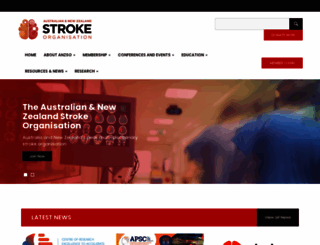 strokesociety.com.au screenshot