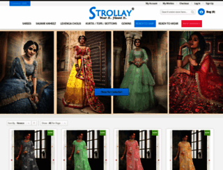 strollay.co.in screenshot