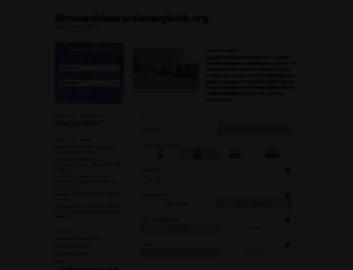 stromanbieterpreisvergleich.org screenshot