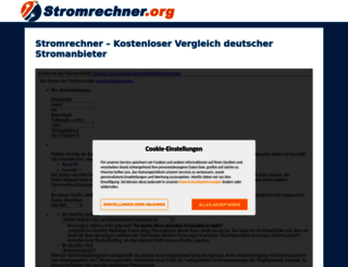 stromrechner.org screenshot