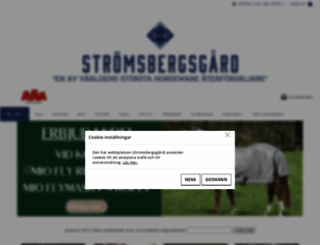 stromsbergsgard.se screenshot