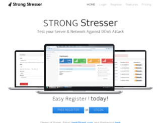 strong-stresser.com screenshot