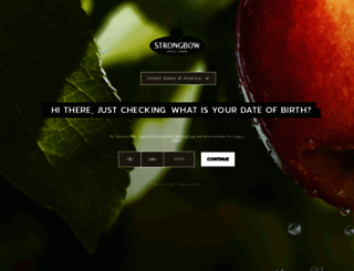 strongbow.com screenshot