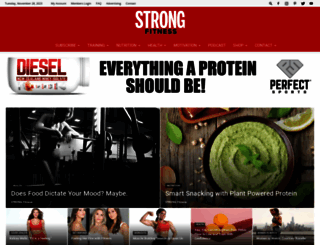 strongfitnessmag.com screenshot