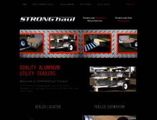stronghaul.com screenshot