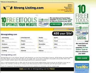 stronglisting.com screenshot