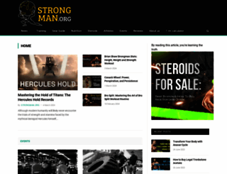 strongman.org screenshot