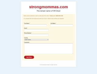 strongmommas.com screenshot