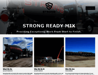 strongreadymix.com screenshot